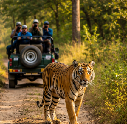 Delhi to Jim Corbett Tempo Traveller Rental