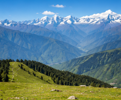 Delhi to Auli Tempo Traveller Rental