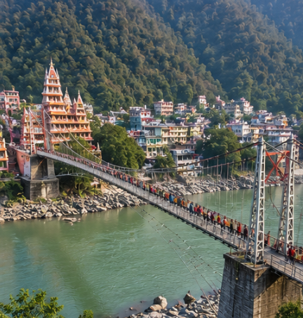 Delhi to Rishikesh Tempo Traveller Rental