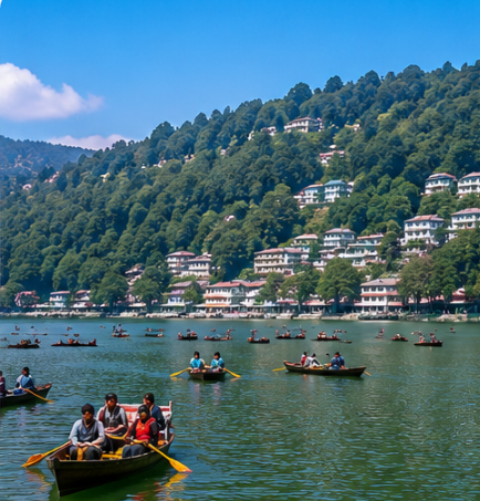 Delhi to Nainital Tempo Traveller Rental