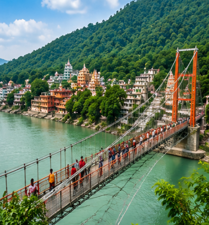 Delhi to Rishikesh Tempo Traveller Rental