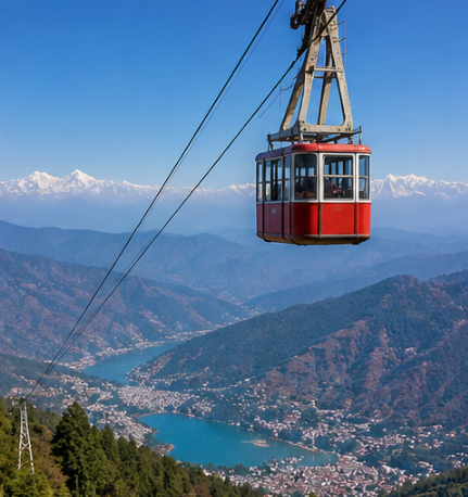 Delhi to Nainital Tempo Traveller Rental