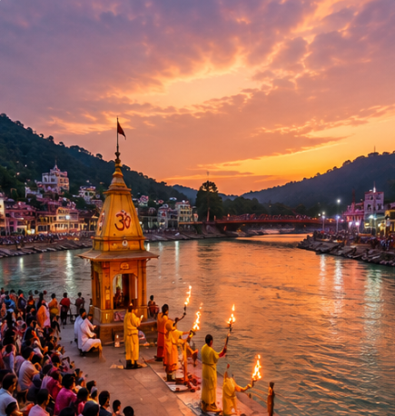 Delhi to Rishikesh Tempo Traveller Rental
