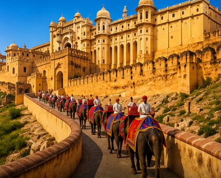 Delhi to Jaipur Tempo Traveller Rental