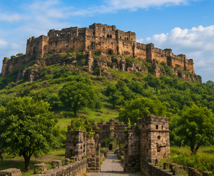 Delhi to Madhya Pradesh Tempo Traveller & Urbania Rental