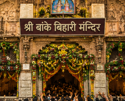 Delhi to Vrindavan Tempo Traveller Rental