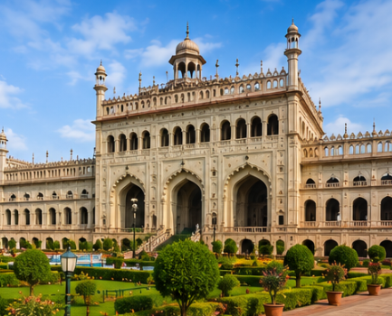 Delhi to Lucknow Tempo Traveller Rental