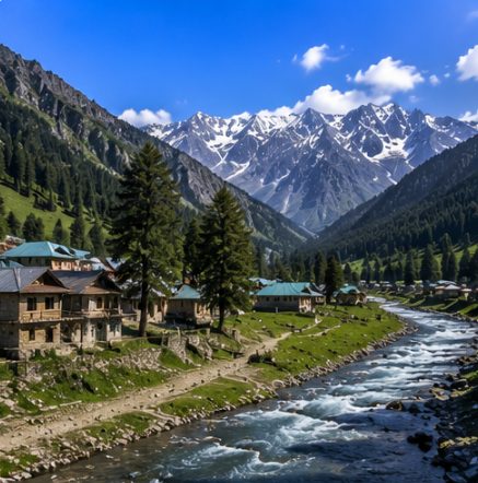 Delhi to Doodhpathri Tempo Traveller Rental
