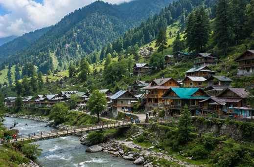 Delhi to Tirthan Valley Tour Packages