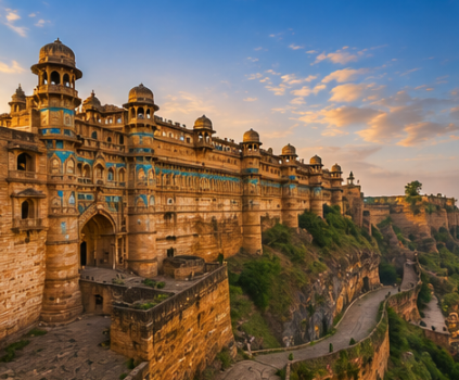 Delhi to Madhya Pradesh Tempo Traveller & Urbania Rental