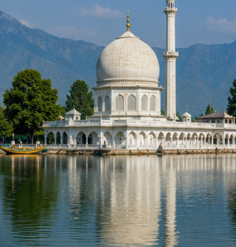 Delhi to Srinagar Tempo Traveller Rental