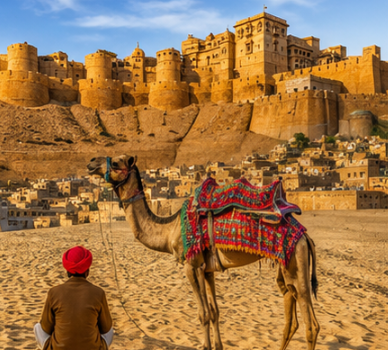 Delhi to Rajasthan Tempo Traveller Rental