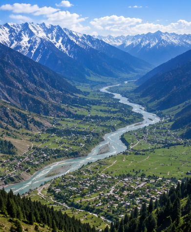 Delhi to Gurez Valley Tempo Traveller Rental