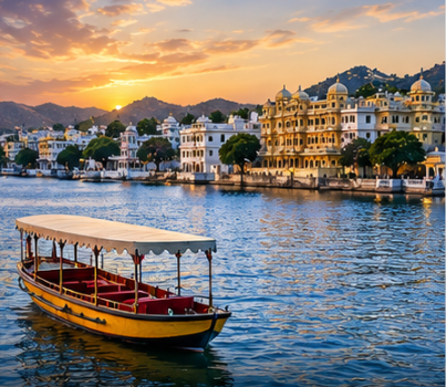 Delhi to Udaipur Tempo Traveller Rental