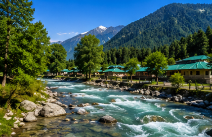Delhi to Pahalgam Tempo Traveller Rental