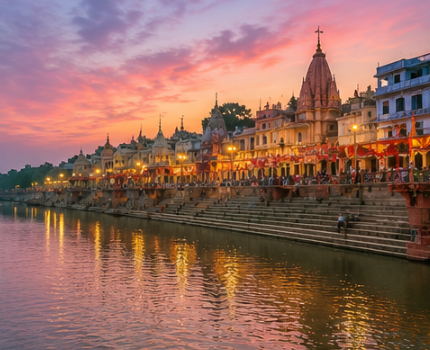 Delhi to Ayodhya Tempo Traveller Rental