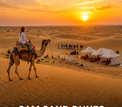 Delhi to Jaisalmer Tempo Traveller Rental