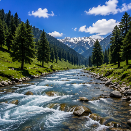 Delhi to Doodhpathri Tempo Traveller Rental