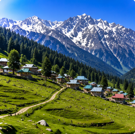 Delhi to Doodhpathri Tempo Traveller Rental