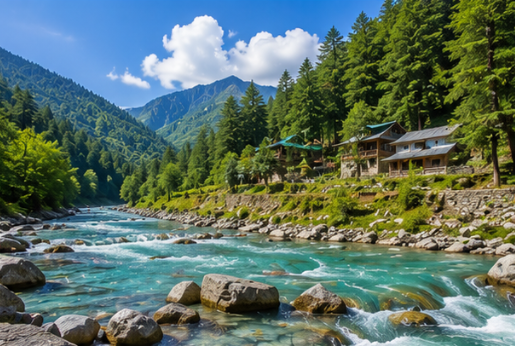Delhi to Tirthan Valley Tour Packages