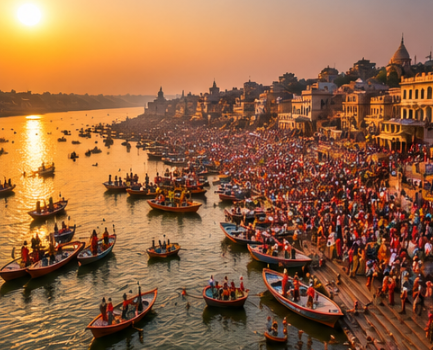 Delhi to Prayagraj Tempo Traveller Rental