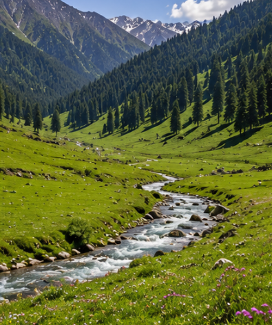 Delhi to Gurez Valley Tempo Traveller Rental
